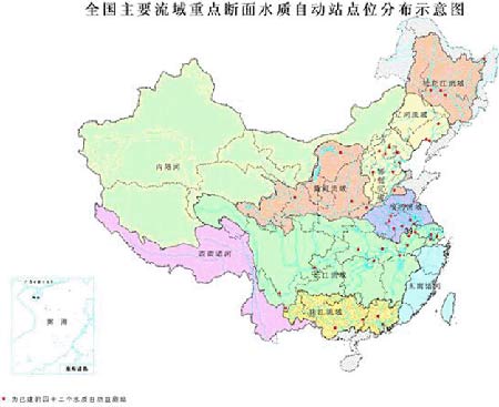 民间组织制作中国水污染地图 过百个城市得零分图片