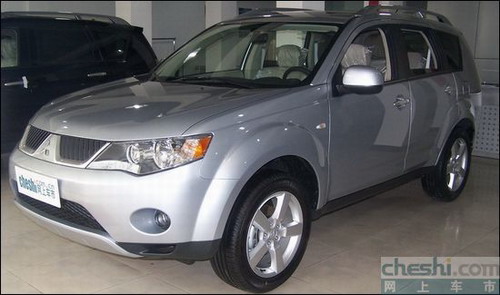 拥有F1换档技术的SUV 三菱欧蓝德EX登陆中国