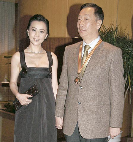 刘嘉玲和郭台铭