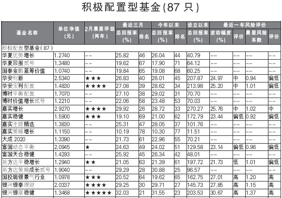 2019晨星基金排行榜_晨星基金业绩排行榜