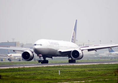 美国大陆航空拟2009年开通纽约至上海直飞航线